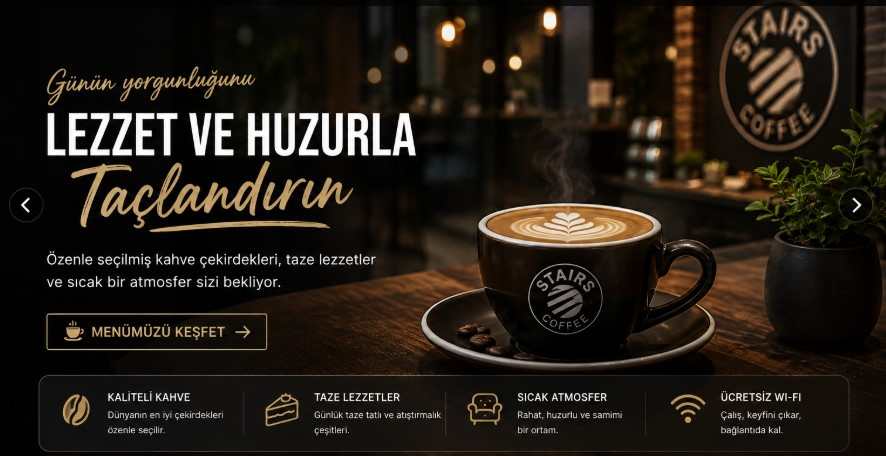 Stairs Coffee kahve atmosferi